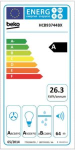 Image result for Beko HCB93744BX