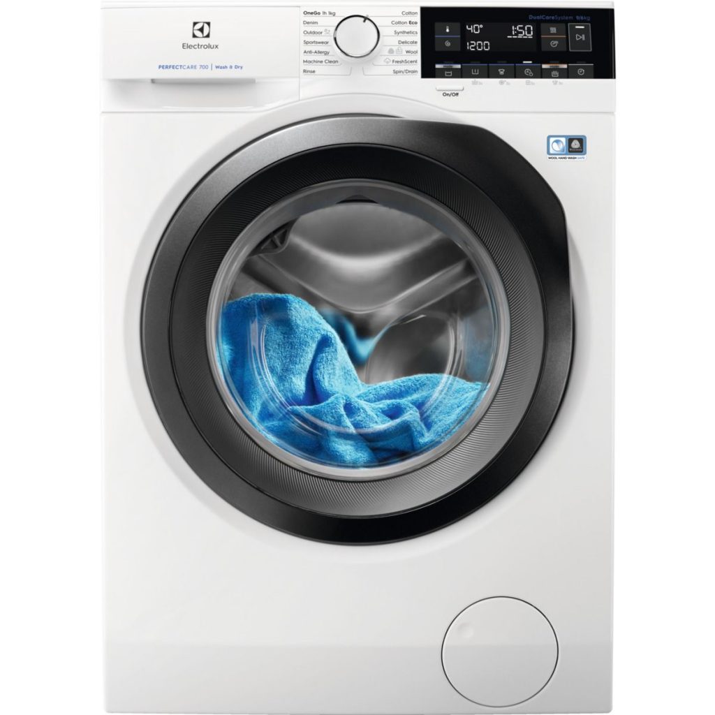 Masina de spalar rufe cu uscator Electrolux Dual-Care EW7W369S