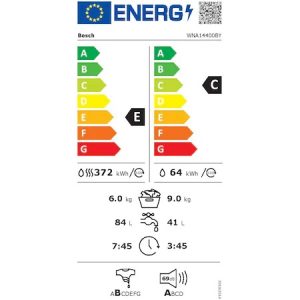 Eticheta energetica Bosch WNA14400BY