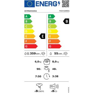Eticheta energetica LG F4DV328S0U