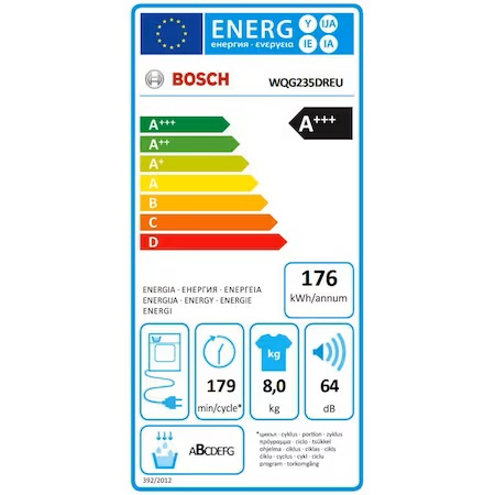 Eficienta energetica Bosch WAG235DREU